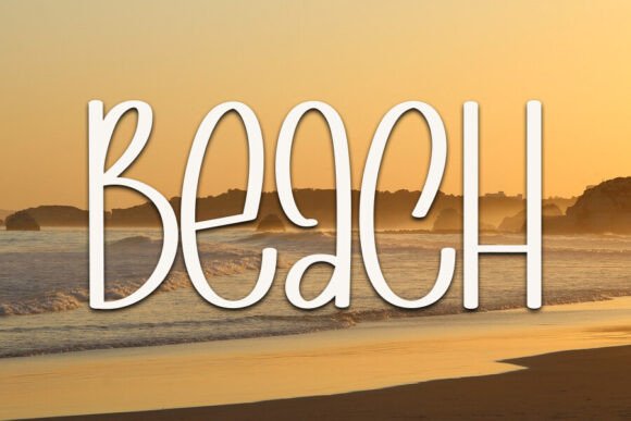 Background Font - Preview 1