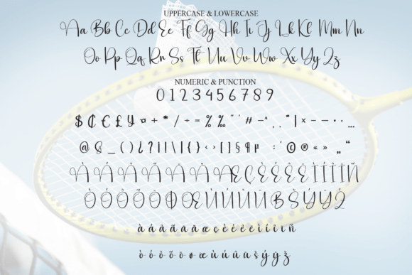 Badminton Font - Preview 6