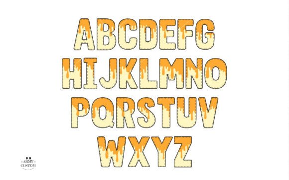 Bee Bundle Font PNG with transparent background - Preview 2