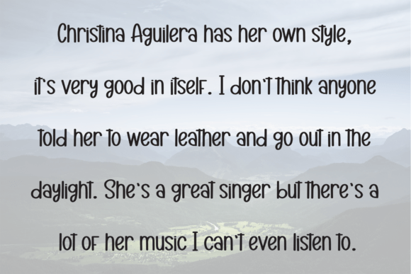 Birthday Font - Preview 5