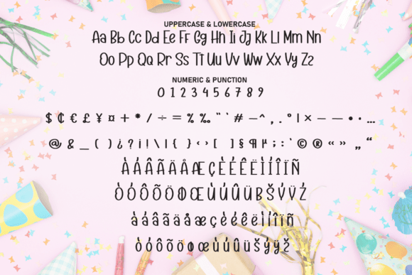 Birthday Font - Preview 6