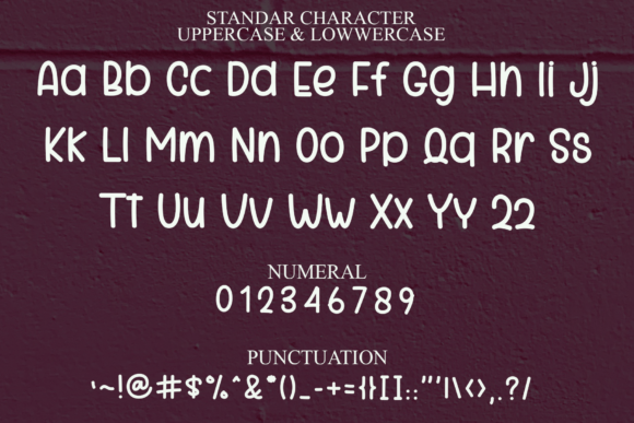Birthday Planner Font - Preview 6