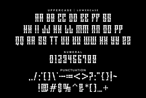 Black Calong Font - Preview 4