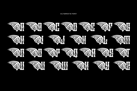 Black Calong Font - Preview 5