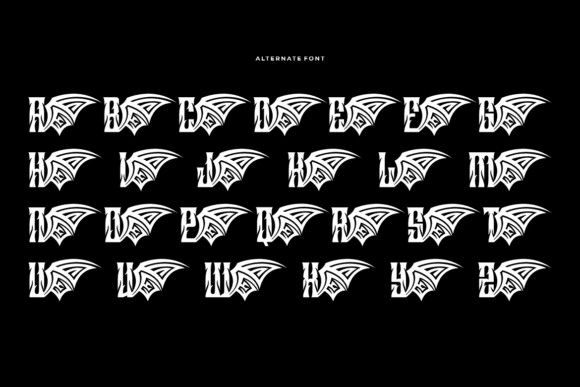 Black Calong Font - Preview 6
