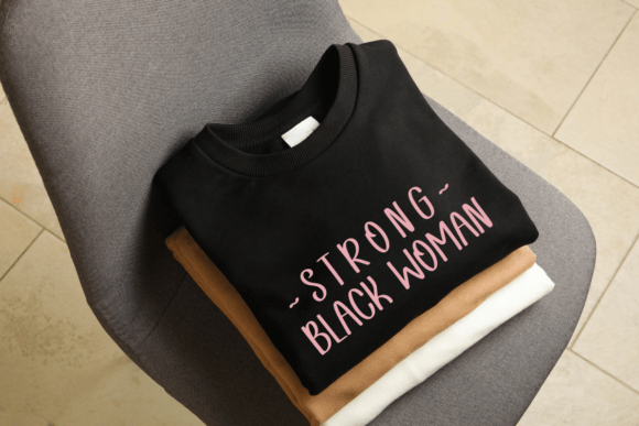Black Woman Font - Preview 3
