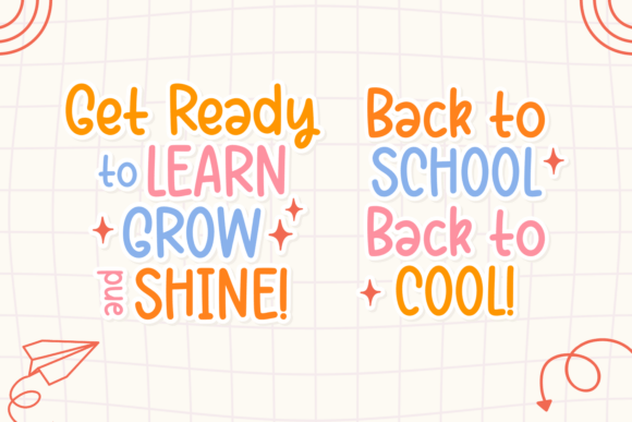 Bright Teacher Font - Preview 1