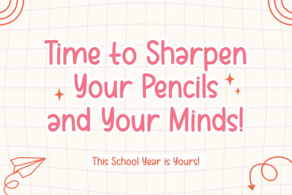 Bright Teacher Font - Preview 4