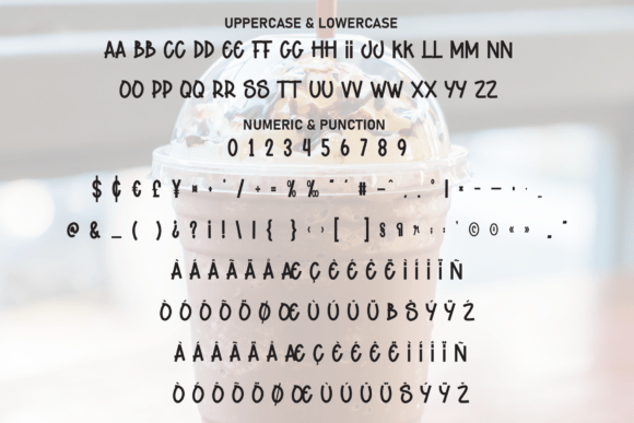 Chocolate Smoothies Font - Preview 6