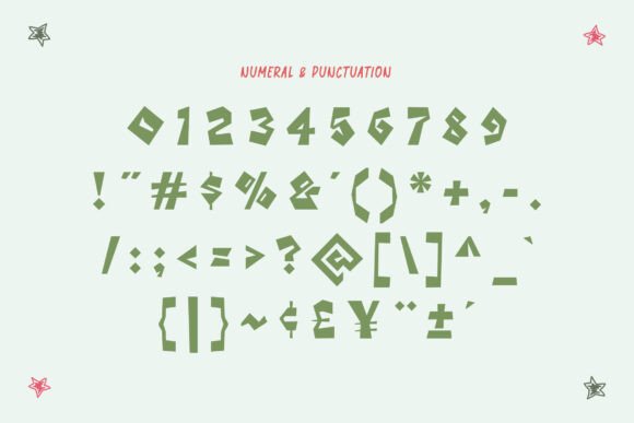 Craft Maid Font PNG with transparent background - Preview 2