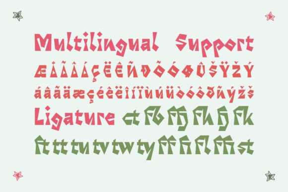 Craft Maid Font PNG with transparent background - Preview 3