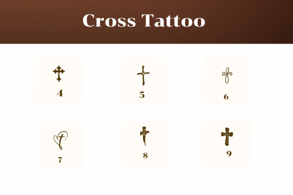 Cross Tattoo Font - Preview 3