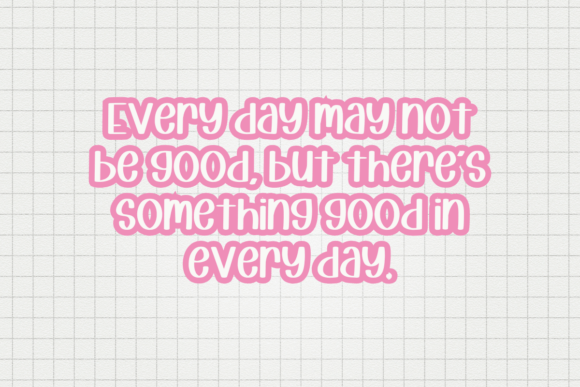 Digital Planner Font - Preview 2