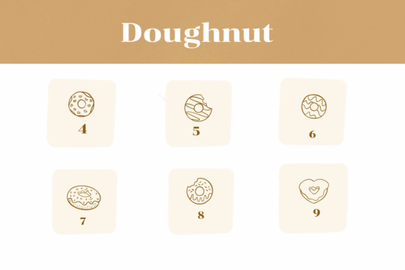 Doughnut Font - Preview 3