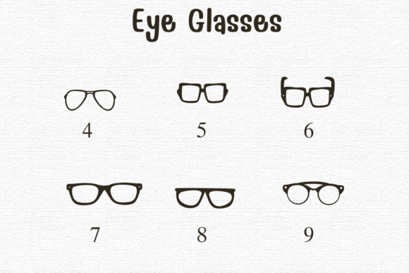 Eye Glasses Font - Preview 3