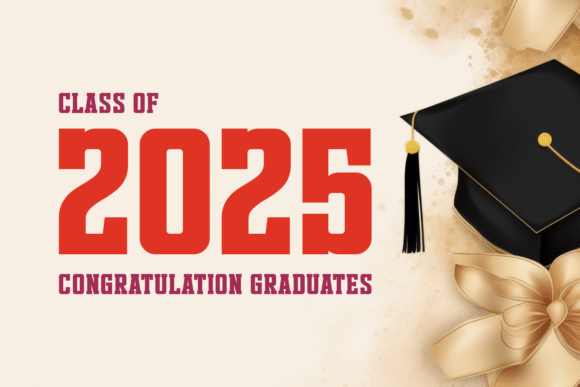 Graduation Beautiful Font PNG with transparent background - Preview 1