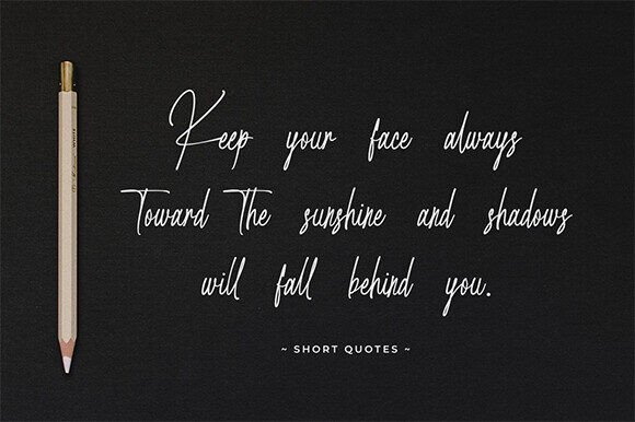 Handwritania Font - Preview 6