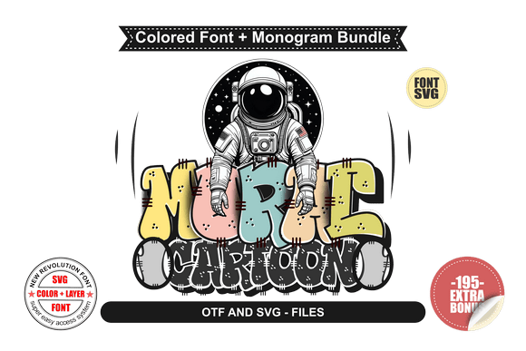 Mural Font PNG with transparent background - Preview 1