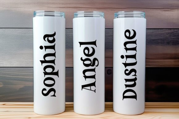 Picker Font PNG with transparent background - Preview 3