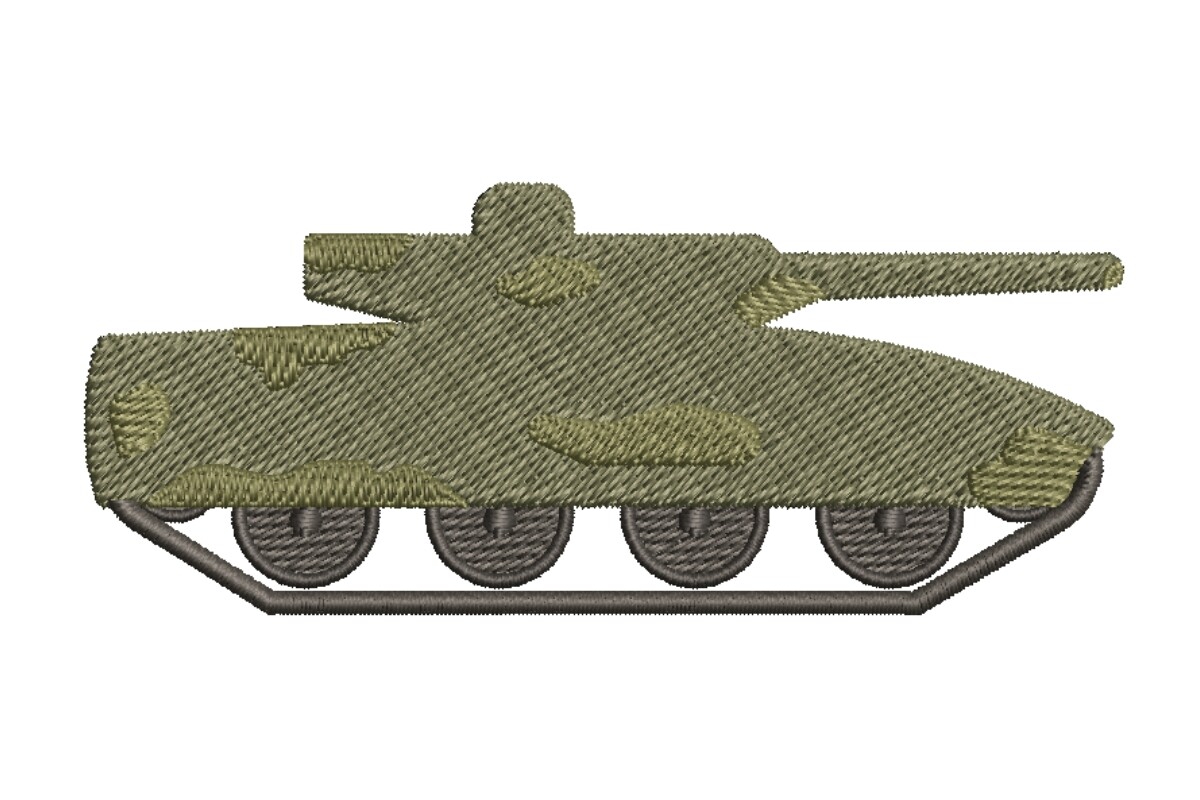 Powerful Military Tank