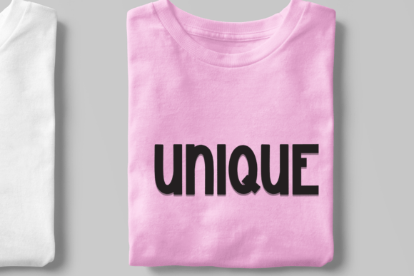 Simple Umbrella Font PNG with transparent background - Preview 1