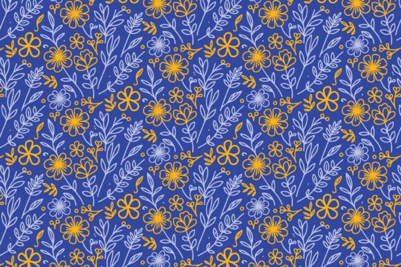 Seamless Pillow Sketch Background