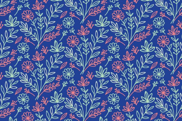 Graphics Seamless Seamless Outline Pattern Graphic by grapheezy329 · Creative Fabrica