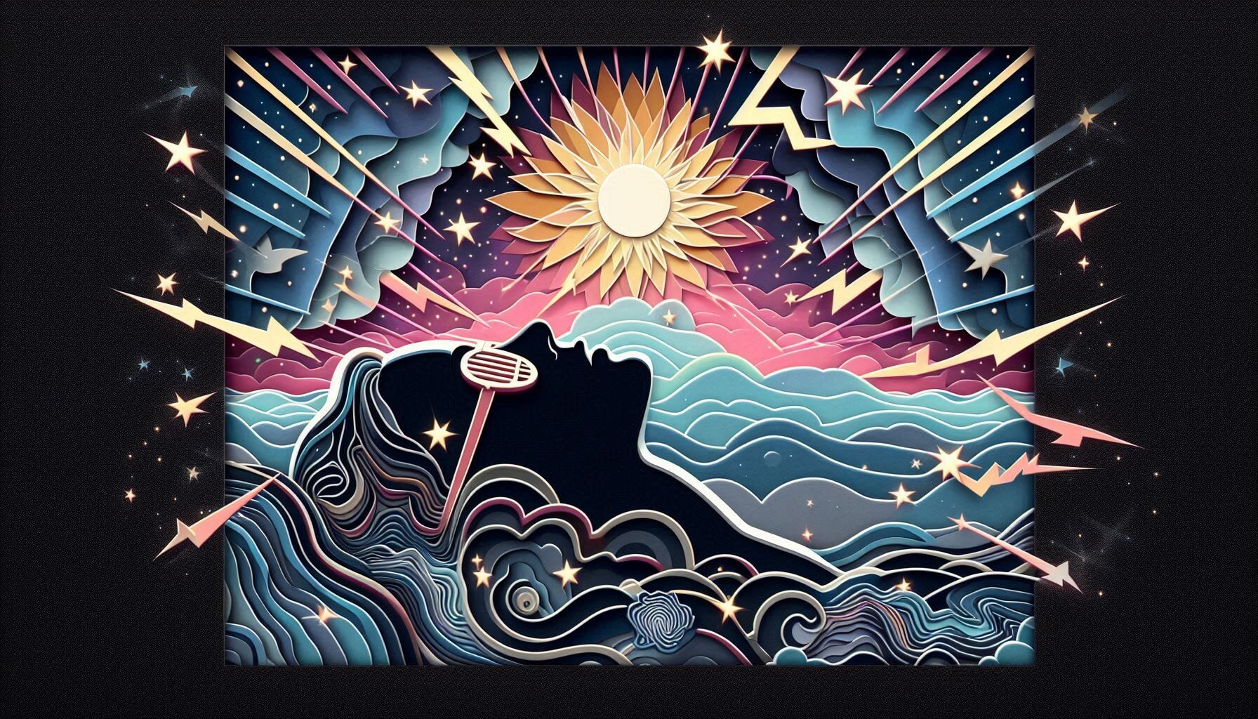 A Retro 80s Dreamer in an Electric Star