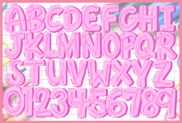 Abcd My Teacher Font - Preview 3