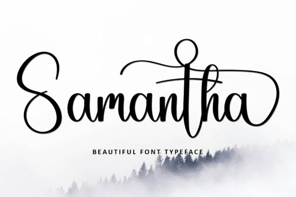 Background Magnolia Font PNG with transparent background - Preview 5