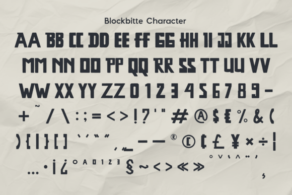 Blockbitte Font - Preview 5