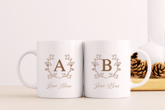 Bonita Monogram Font - Preview 2
