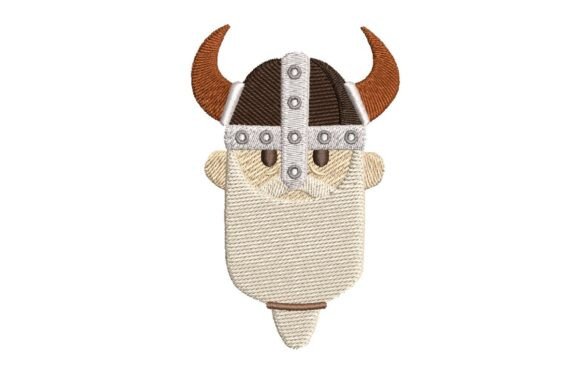 Cartoon Viking Warrior