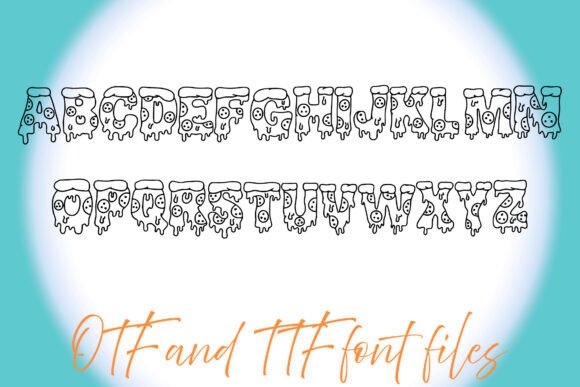 Cheesy Pizza Font - Preview 1
