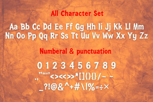 Dark Howl Font - Preview 6