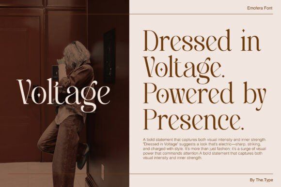 Emofera Font PNG with transparent background - Preview 1