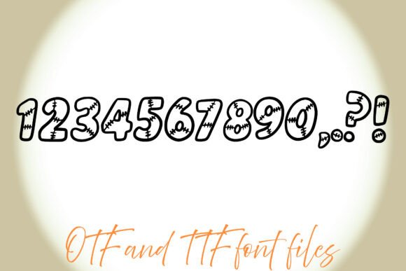Frankie Stitch Font - Preview 2