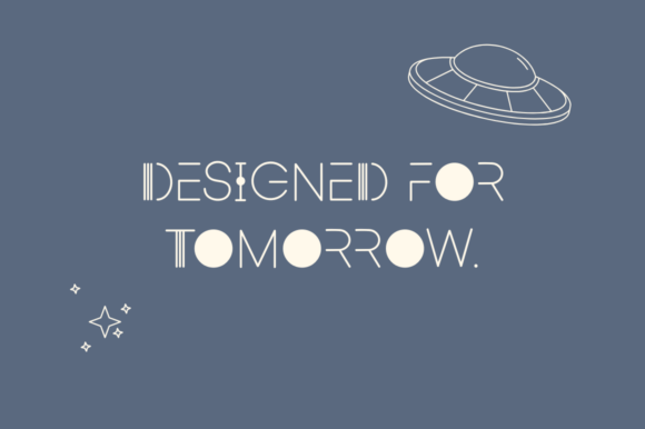 Futuristica Font - Preview 4