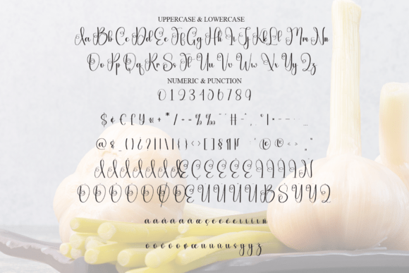 Garlic Amsterdam Font - Preview 6