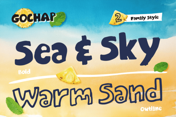 Gochap Font - Preview 3