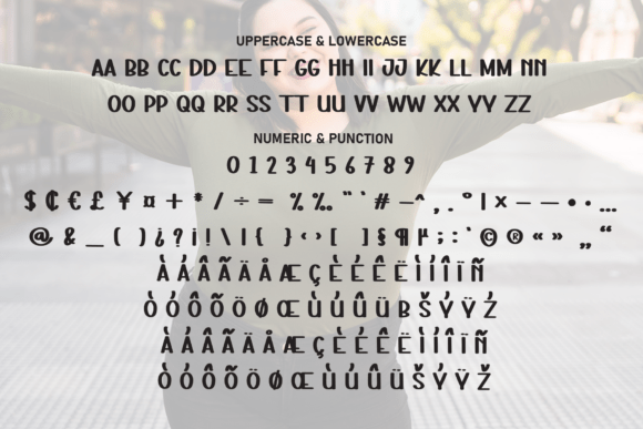 Happy Chubby Font PNG with transparent background - Preview 6