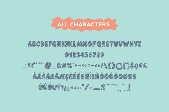 In Bloom Font PNG with transparent background - Preview 1