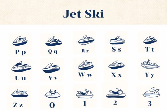 Jet Ski Font - Preview 2
