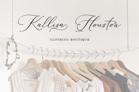 Konesta Font PNG with transparent background - Preview 1