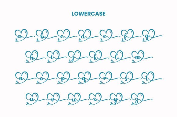 Love Couple Decorative Font font preview - 5