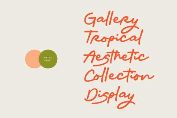 Mairo Font PNG with transparent background - Preview 4