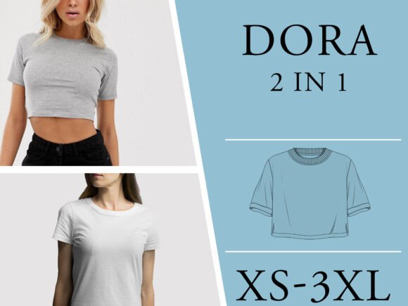 Molly DIY Basic T-shirt All Sizes