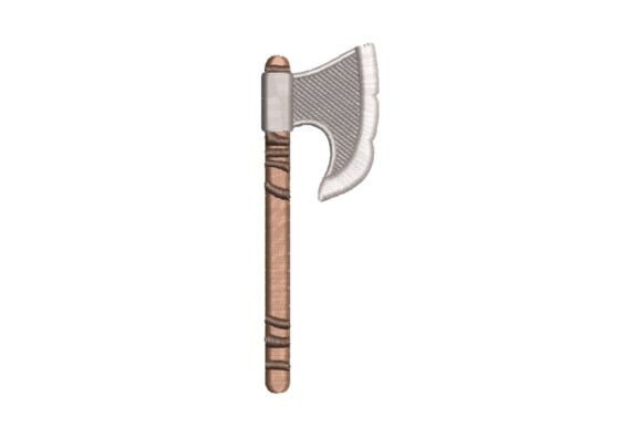Ornate Viking Battle Axe