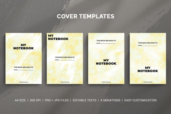 Rounded Corner Book Mockup - Canva Graphic by HootyOwl · Creative Fabrica