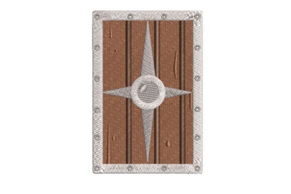 Reinforced Viking Rectangle Shield
